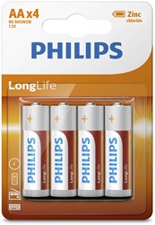 Philips AA batteries - 4 pack alkaline penlite for toys