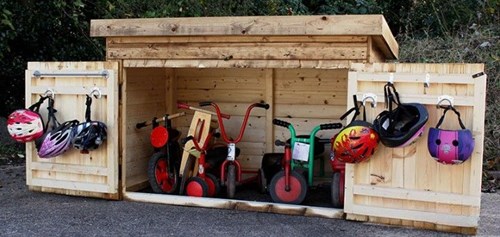 Cosy Trike Storage Shed - 24924