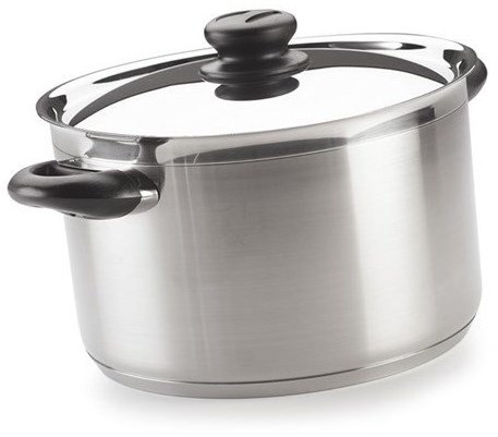 BK soup pan stainless steel Karaat+ 24 cm induction oven PFAS-free cool handles