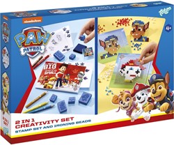 Bambolino Toys PAW Patrol craft set 2-in-1 fuse beads and stamps creative toy
