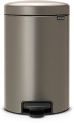 Brabantia pedal bin Newicon 12L platinum kitchen waste bin