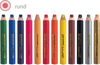 Eduplay colored pencils Gigant 3in1 set 10 pcs light blue-2
