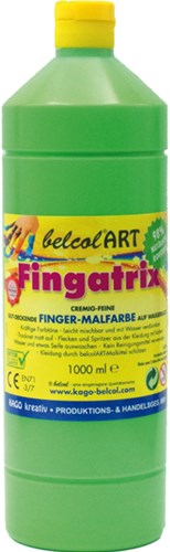 Eduplay finger paint 1000ml light green kids paint creative