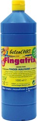 Eduplay finger paint 1000ml blue - creative paint for kids