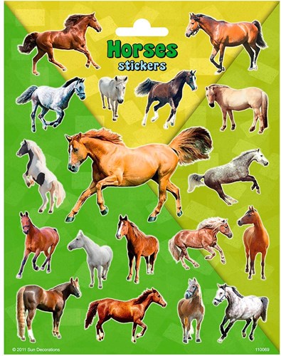 Funny Products horse stickers - creative hobby stickers for kids-2