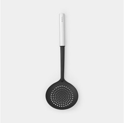 Brabantia skimmer kitchen tool black stainless steel non-stick silicone