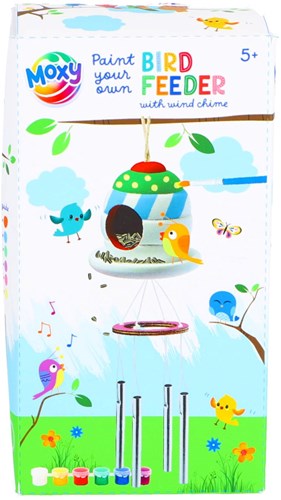 Bird feeder set creative toy for kids 9x9 cm