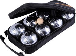 Jeu de Boules set - 8 metal balls in carrying bag outdoor game