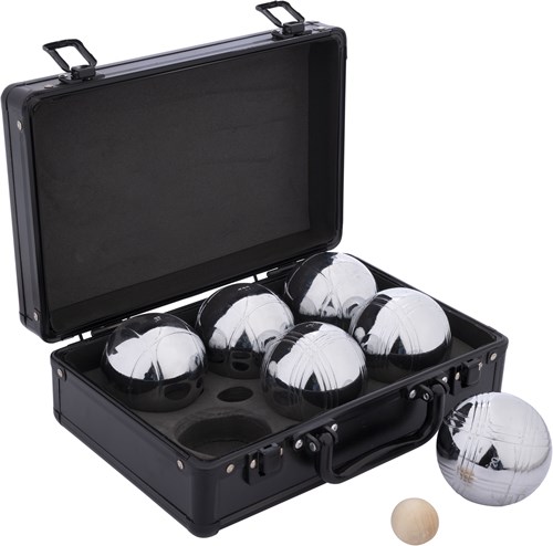 HOT Sports + Toys boules set aluminium case 6 balls 720g