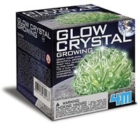 4M Science crystal growing kit glow in the dark experiment toy