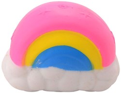 Johntoy squishy rainbow unicorn toy stress ball glitter