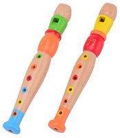 Johntoy wooden recorder musical instrument for children-2