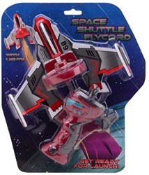 Johntoy space adventure toy Flycord space shuttle with light
