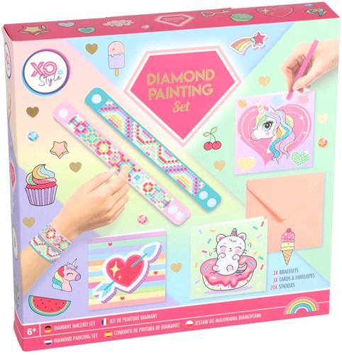Creative Craft Group Diamond Painting Set - Craft Kit for Kids - Unicorn Theme