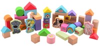 Johntoy wooden blocks Woezel & Pip 50 pieces FSC sustainable toy-2