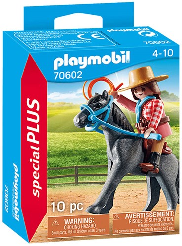 Playmobil Western Rider playset 70602 - cowboy toy