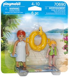 Playmobil Waterpark Guests Play Figure Set - DuoPack 70690