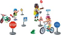 Playmobil City Life traffic education playset with accessories-3