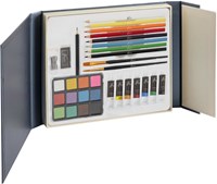 Aquarel Art Verf- en Tekenset, 34dlg.-2