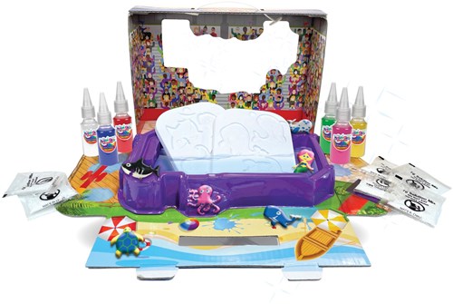 Aqua Gelz Aqua Park creative playset with water figures and colors-2