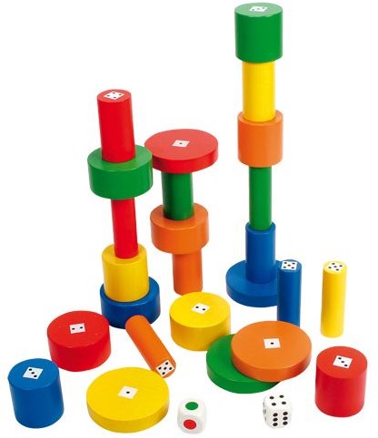 Beleduc building game XXL Torreta wooden stacking educational toy-2