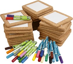 Creativ Company craft set coasters painting 30 pieces cork
