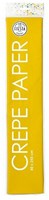 Globos crepe paper yellow 50x250cm craft paper decoration