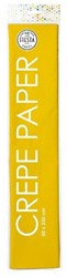 Globos crepe paper yellow 50x250cm craft paper decoration