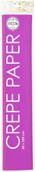 Globos crepe paper purple craft paper 50x250cm for kids