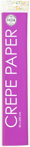 Globos crepe paper purple craft paper 50x250cm for kids