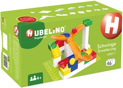 Hubelino marble run accessories swing 46-piece expansion set