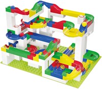 Hubelino marble run building set KIGA school set - 352 pieces - creative toy-2