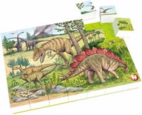 Hubelino dinosaur world building block puzzle 35 pieces kids toy-2