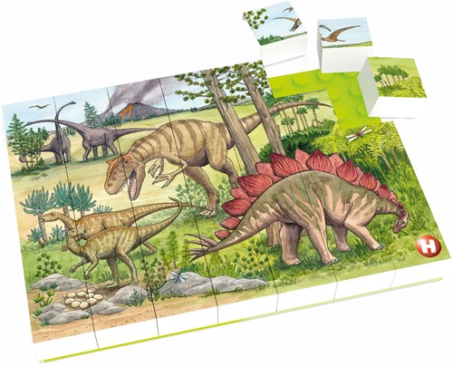 Hubelino dinosaur world building block puzzle 35 pieces kids toy-2