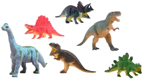 Animal world dino ass. in box 26784-2