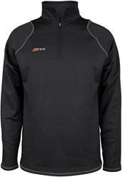 Grays fleece jacket hockey Questa 1/4 Zip black 2XL comfortable