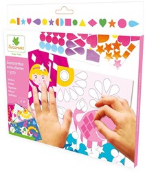 Sycomore craft set stickers girls from 3 years - educational toy