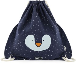 Trixie gym bag sports bag Mr. Penguin - water-repellent - blue - children