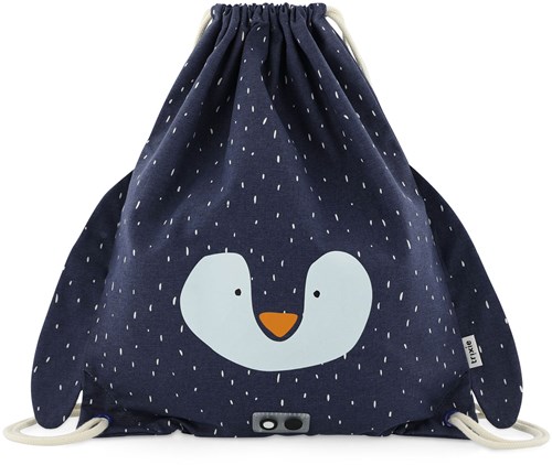 Trixie gym bag sports bag Mr. Penguin - water-repellent - blue - children