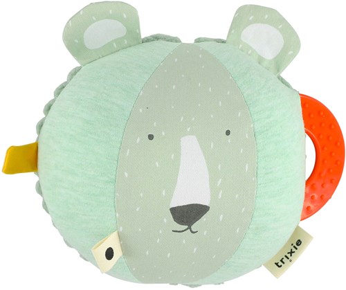 Trixie baby activity ball toy Mr. Polar Bear green