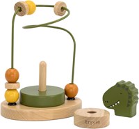 Trixie wooden beads maze - educational toy Mr. Dino green-3