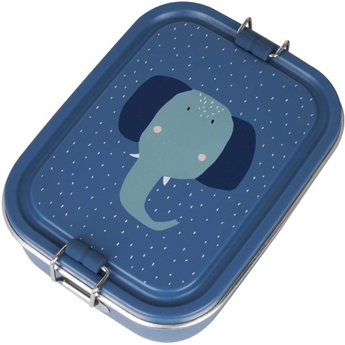 Trixie lunchbox kids small stainless steel Mrs. Elephant school box