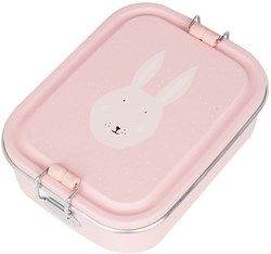 Trixie lunchbox small - stainless steel lunch box for kids - Mrs. Rabbit - pink