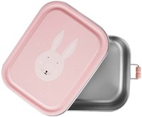 Trixie lunchbox small - stainless steel lunch box for kids - Mrs. Rabbit - pink-2