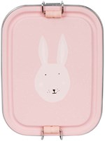 Trixie lunchbox small - stainless steel lunch box for kids - Mrs. Rabbit - pink-3