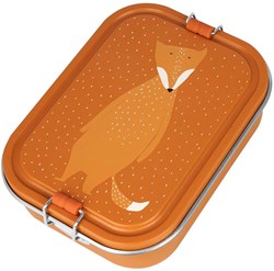 Trixie lunchbox stainless steel large Mr. Fox - orange kids lunch box