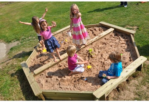 Cosy Large Octagon Sandpit - 26134
