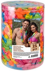 Boland hawaiian leis set - 25 flower necklaces - multi - party accessory