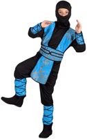Boland - Kids Costume Ninja Royal - Children's Dress Up - Ninja Outfit