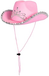 Kinderhoed Glimmer Roze